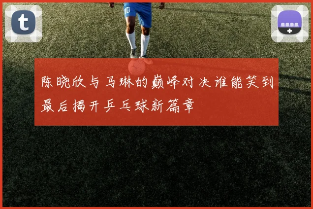 陈晓欣与马琳的巅峰对决谁能笑到最后揭开乒乓球新篇章